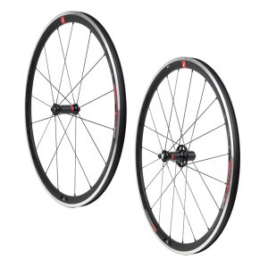 Roues Route Patin 700 Fulcrum Racing 4 Noir Cassette Shimano 12-11-10V (Paire)