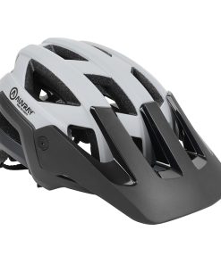 Casque Velo Adulte Auvray VTT Stronger In-Mold Gris Clair-Noir Taille L (59-63cm) Reglage Molette (Offre Speciale)