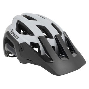 Casque Velo Adulte Auvray VTT Stronger In-Mold Gris Clair-Noir Taille L (59-63cm) Reglage Molette (Offre Speciale)