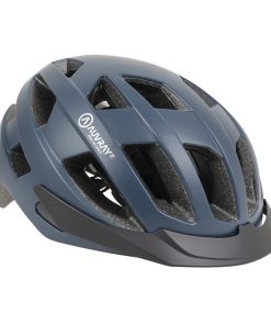 Casque Velo Adulte Auvray Protect Urbain Bleu In-Mold Taille M (54-58cm) Reglage Molette (Offre Speciale)