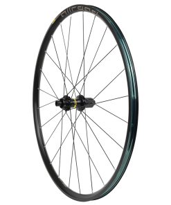 Roue Gravel Disque 700 Mavic Allroad Arriere Cassette Shimano 12-11-10V Centerlock Tubeless Ready Axe Traversant 12-142 Noir Jante 622-23 (Offre Speciale)