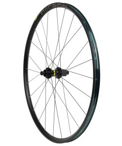 Roue Gravel Disque 700 Mavic Allroad Arriere Cassette Shimano Microspline 12V Centerlock Tubeless Ready Axe Traversant 12-142 Noir Jante 622-23 (Offre Speciale)