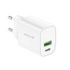 Chargeur Usb-C-Usb-a Rixus Blanc 5V 20W (Vendu A l'Unite) - RX90S-