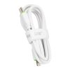 Cable de Chargement Usb-C Rixus Blanc 5V 20W pour Apple Lightning (Vendu A l'Unite) - RX2022S-