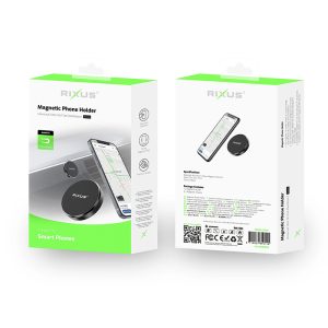 Alternative view of Support Smartphone-Telephone Rixus Universel Magnetique Noir (Vendu A l'Unite) - RXH4-