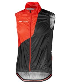 Coupe Vent Dt Swiss Zero Wind Noir-Rouge L (Offre Speciale)