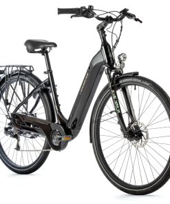 Velo electrique-vae city 28 leader fox induktora mixte noir 7v moteur roue ar bafang 36v 45nm batterie 15ah (16,5'' - h43cm - taille s - pour adulte de 158cm à 168cm)