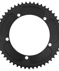 Alternative view of Plateau piste 5bra d.144 ta full track 52dts noir alu 7075 pour chaine 3.17mm (1"1-8)