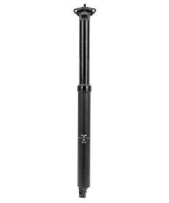 Alternative view of Tige de selle VTT telescopique atlas pro alu noir diam. 31.6 l428mm (reglage par cable interne debattement 150mm) manette commande au cintre