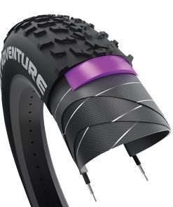 Pneu city 20 x 4.50 cst adventure bft fatbike noir (115-406) tr homologue VAE e50
