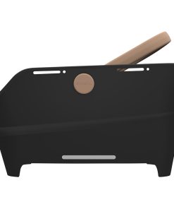 Alternative view of Panier arriere synthetique recycle cento neo multi nx basil noir (46x35x25cm) compatible mik, racktime, i-rack, carrymore, avs (fixation non inclus)