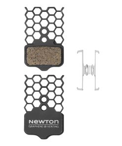 Plaquette de frein VTT sram, avid elixir (newton graphene organic avec ailette refroidisseur) (paire sur carte)