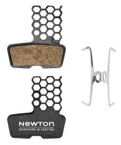 Plaquette de frein VTT avid code 2011 (newton graphene organic avec ailette refroidisseur) (paire sur carte)