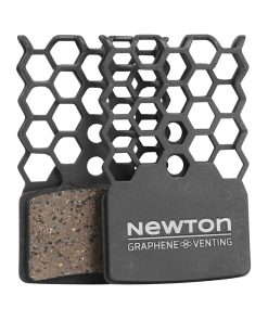 Alternative view of Plaquette de frein route Magura mt2 - mt4 - mt6 - mt8 (newton graphene organic avec ailette refroidisseur) (paire sur carte)
