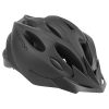Casque velo adulte newton route-vtt sport noir mat in-mold fermeture boucle fidlock taille 55-58 avec visiere et lock (vendu en boite)
