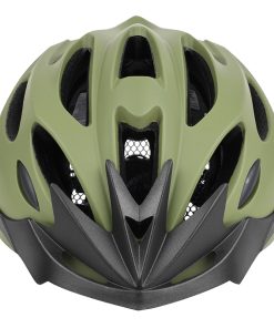Alternative view of Casque velo adulte newton route-vtt sport vert militaire in-mold fermeture boucle fidlock taille 58-61 avec visiere et lock (vendu en boite)