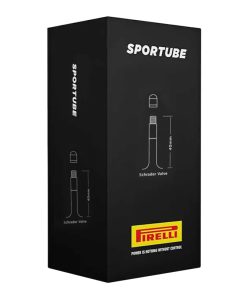 Chambre a air velo 700 x 38-45 pirelli sportube valve standard argent 40 mm