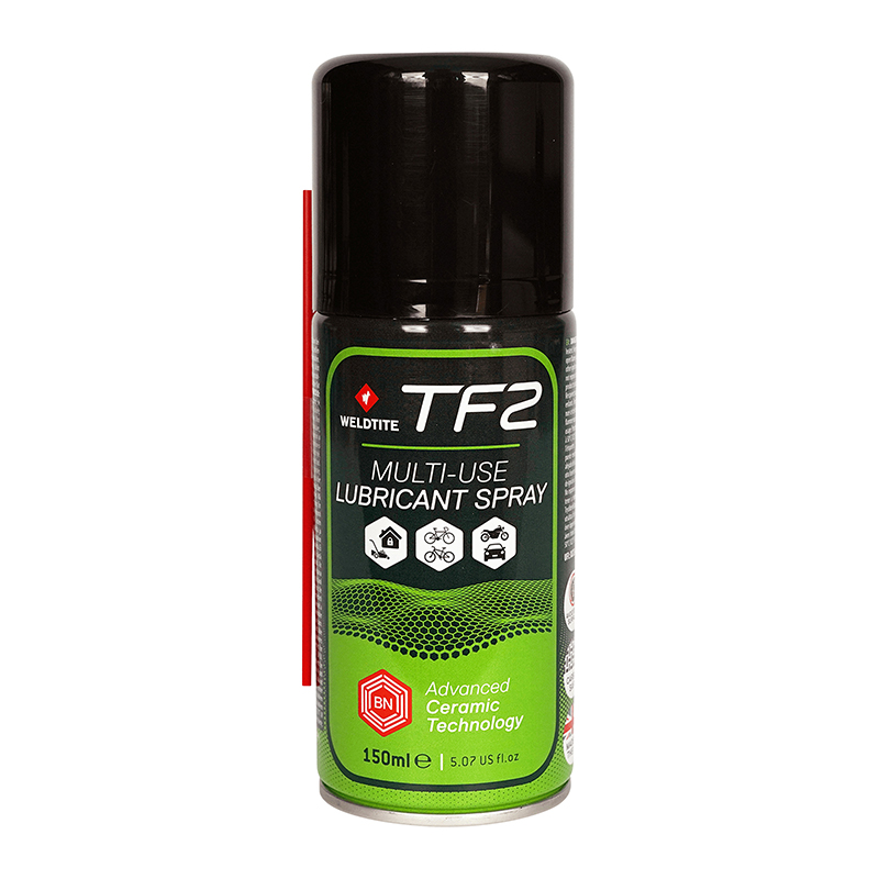 Lubrifiant velo multi-usage weldtite tf2 ceramique (aerosol 150ml)