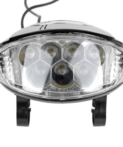 Alternative view of Phare-optique scoot electrique adaptable citycoco (fonction contacteur - voyant - niveaux batterie) (60v) -xbike-