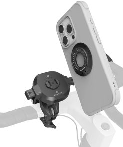 Alternative view of Support smartphone-telephone rixus one-lock anti-choc fixation cintre (vendu a l'unite) -rxhb50-