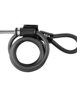 Antivol velo cable a boucle axa upi pour fer a cheval plug cable diam 10 mm l 1.50m (profondeur plug 10mm diam 10mm) compatible solid plus, defender, victory, blocl xxl, imenso large-x large