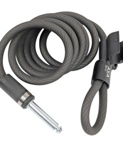 Alternative view of Antivol velo cable a boucle axa upi pour fer a cheval plug cable diam 10 mm l 1.50m (profondeur plug 10mm diam 10mm) compatible solid plus, defender, victory, blocl xxl, imenso large-x large