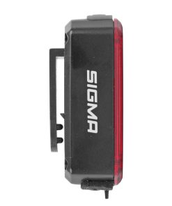 Alternative view of Eclairage velo usb arriere sur tige de selle-rail de selle-clip sur sac sigma nyte clip (eclairage continu et clignotant - autonomie 10h en eco) noir
