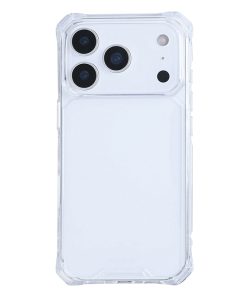 Coque smartphone-telephone rixus armor-x anti choc pour apple iphone 17 pro transparent (vendu a l'unite)