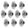 Cassette 7v. sunrace m63 11-28 VTT pour shimano-sram nickel (11-13-15-18-21-24-28) (vendu au carton 10)