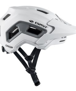 Casque velo adulte gist VTT drop blanc in-mold taille 52-56 (vendu en boite)