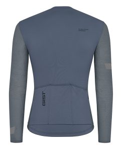 Alternative view of Maillot gist ete ray anti-uv bleu acier manches longues xxl -5358