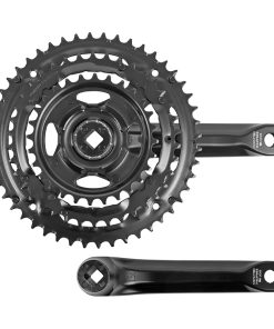 Alternative view of Pedalier VTT Shimano 6-7-8v. ty301 noir 170mm 48-38-28 (boitier 123mm)