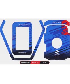 Autocollant-sticker igpsport groupama fdj united pour gps - compteur binavi air reference 224744 (vendu a l'unite)