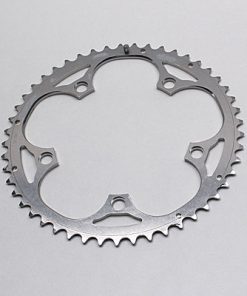 Plateau route 5bra d.130 miche 46dts exterieur type Shimano argent 9-10v. (offre speciale)