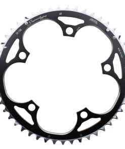 Plateau route 5bra d.130 miche 49dts exterieur type Shimano noir 9-10v. (offre speciale)