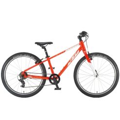 Velo VTT enfant KTM Wild Cross 24 Fire Orange 2026 – 24 pouces – Shimano 7 vitesses - 7 à 10 ans