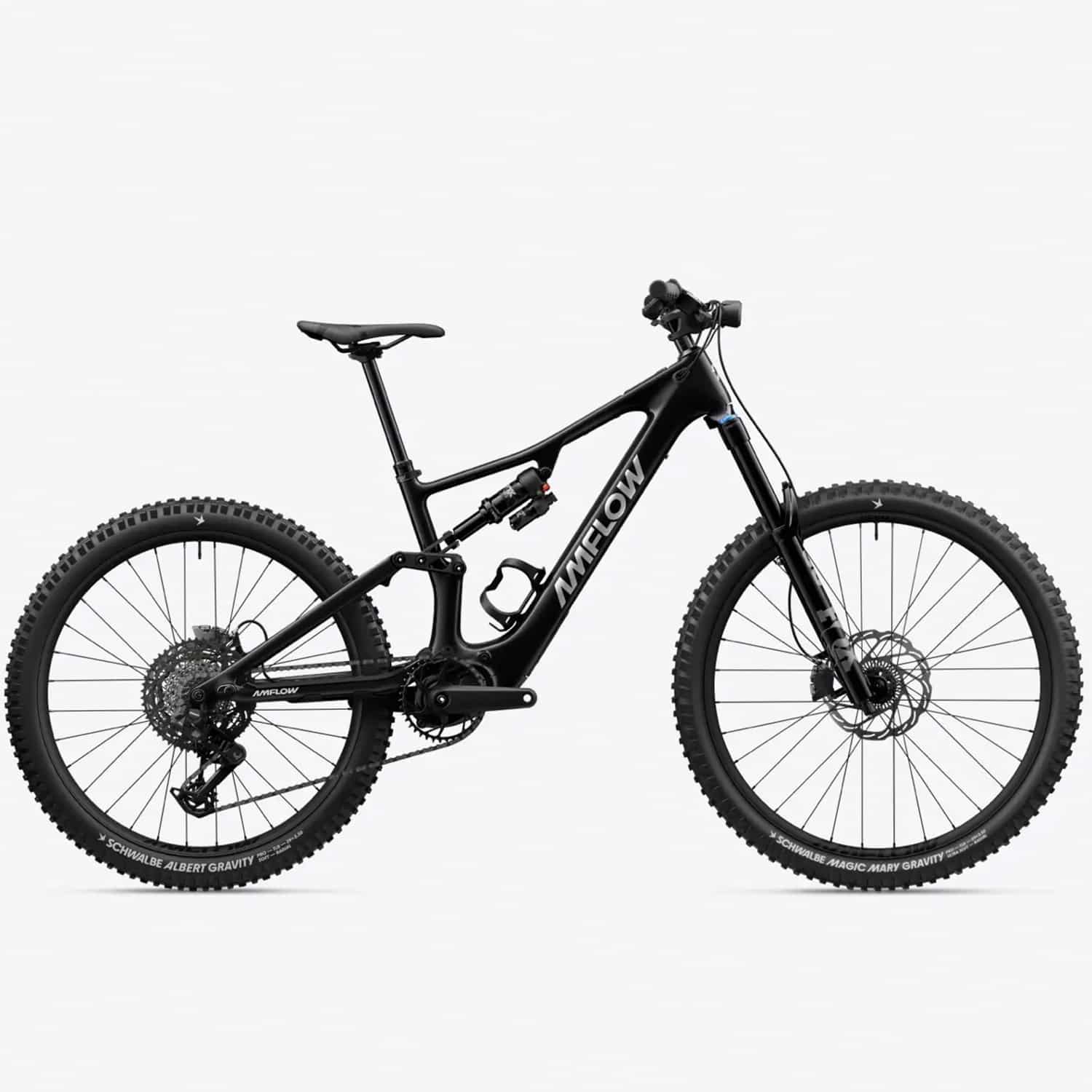 Vélo VTT électrique AMFLOW PX 2026 carbone - Avinox M2S 130 Nm